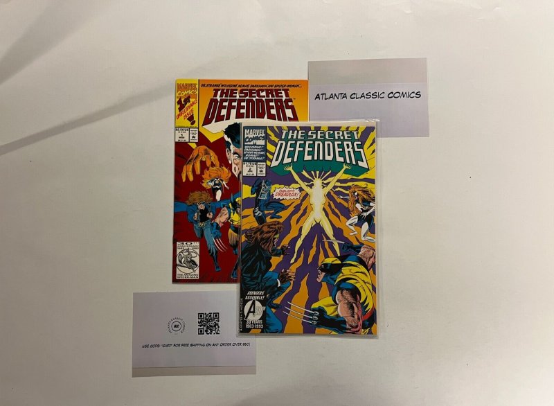 2 Secret Defenders Marvel Comics Books 1 2 40 JW2