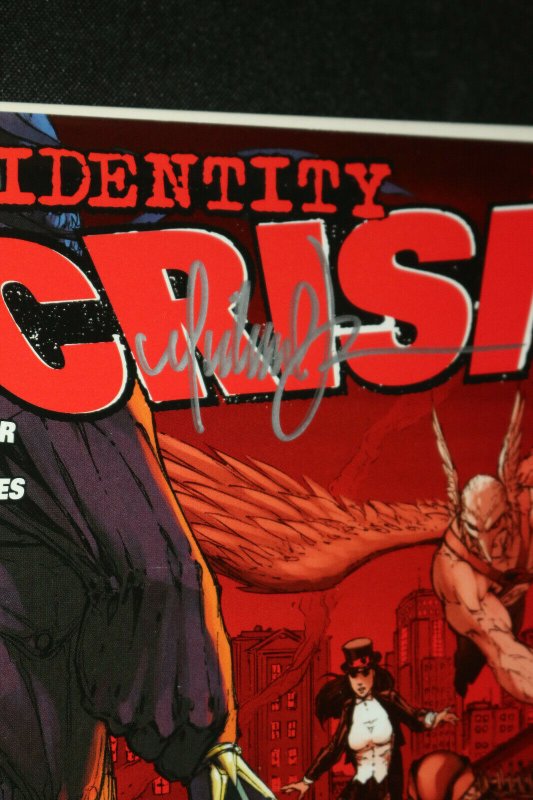 Identity Crisis #3 (VF / NM) 2004 Signed by Michael Turner w COA