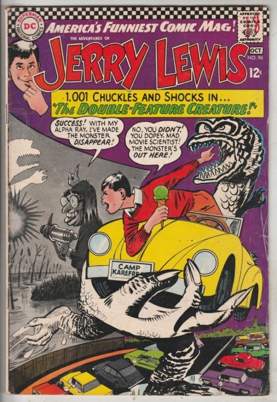 Jerry Lewis, the Adventures of #96 (Oct-66) FN/VF Mid-High-Grade Jerry Lewis