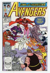 Avengers #312 John Byrne Scarlet Witch Vision Loki NM-