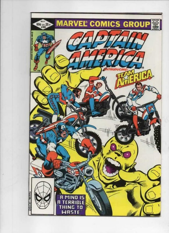 CAPTAIN AMERICA #268 269, FN/VF,  Team America Defenders, 1968 1982, 2 issues