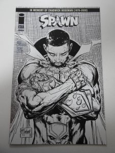 Spawn #311 Chadwick Boseman Tribute - B&W Variant (2020)