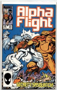 Alpha Flight #23 (1985) Alpha Flight