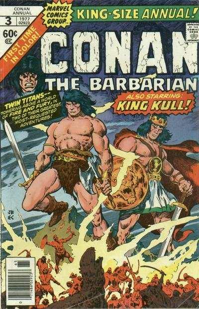 Conan the Barbarian (1970 series) Annual #3, Fine+ (Stock photo)