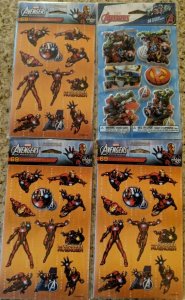  3X Packs 69 stickers Marvel The Armored Avenger Avengers & 14 Autocollants 