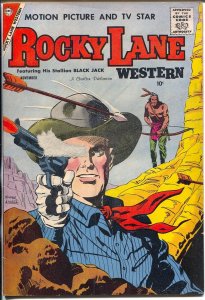 Rocky Lane Western #82 1958-Charlton-rare late issue-G