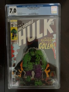 The Incredible Hulk #134 (1970) - CGC 7.0