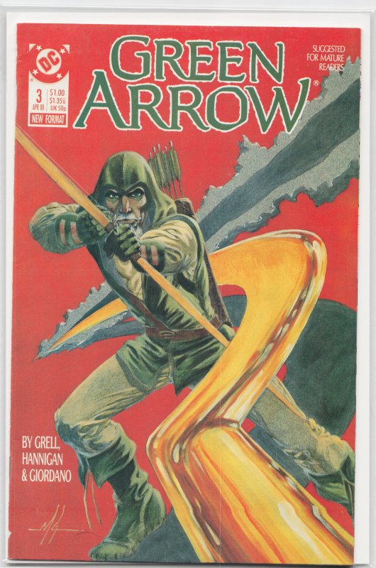 Green Arrow #3 (1988) Green Arrow