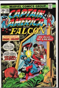 Captain America #186 (1975) Captain America and the Falcon