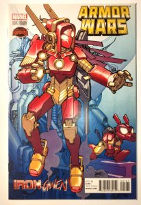 Armor Wars #1 (9.4, 2015) Lafuente Cover