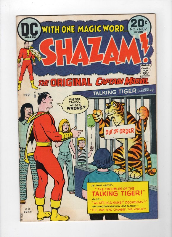 Shazam! #7 (Nov 1973, DC) - Fine