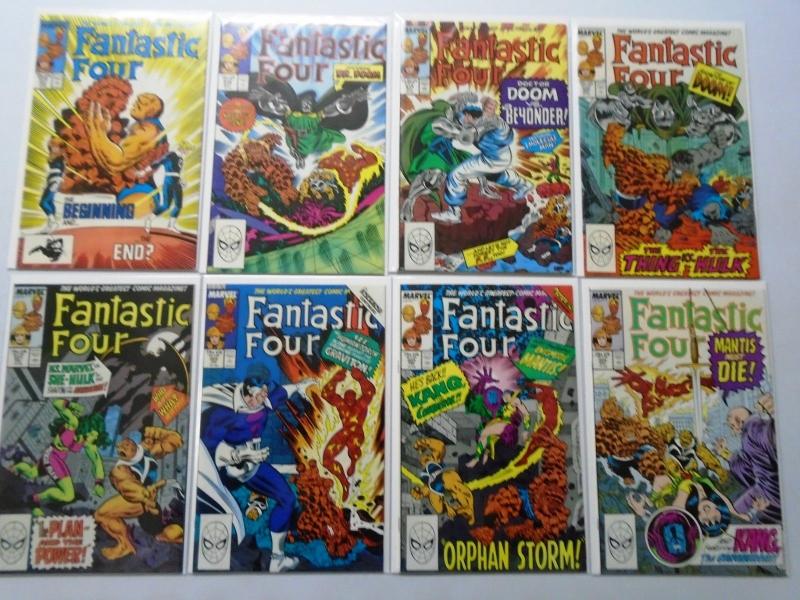 Fantastic Four Lot From:#300-349 Missing:#309,340,341- 47 Diff Avg 8.0 VF (1987)