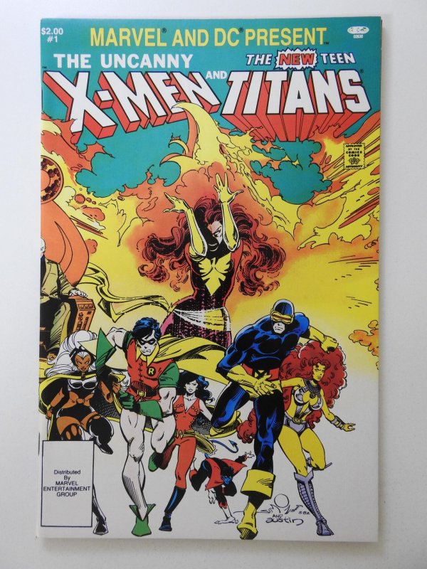 Marvel and DC Present W/ The Uncanny X-Men and The New Teen Titans (1982) NM!!