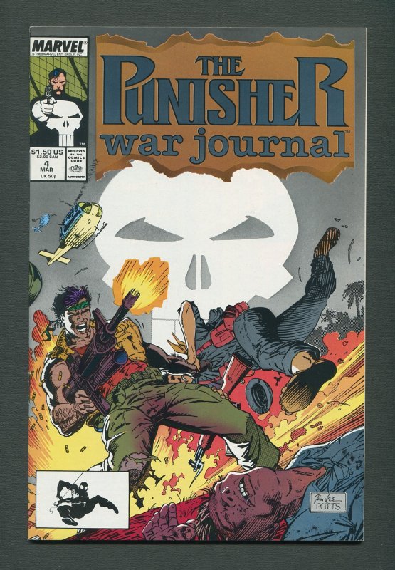 Punisher War Journal #4  / 9.4 NM  / March 1989