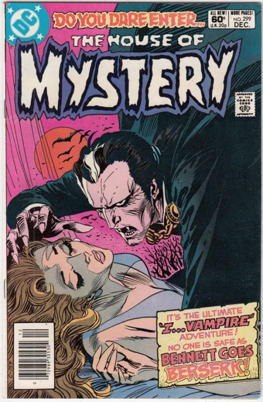 House of Mystery #299 (Dec-81) NM- High-Grade I Vampire