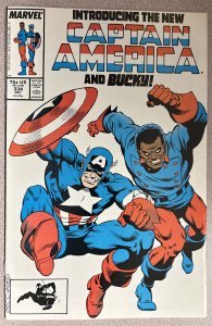 Introducing The New Captain America And Bucky! #334 Marvel Comic Book 1987