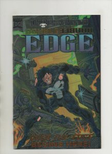Double Edge Alpha #1 - Chromium Cover! Punisher Rampage! - (Grade 9.2) 1995