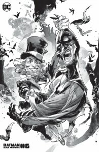 BATMAN BLACK AND WHITE #6 (OF 6) CVR C YASMINE PUTRI MAD HATTER VARIANT