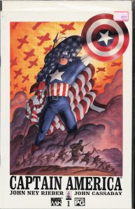 Captain America #1 (2002) Captain America
