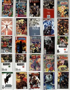 Lot of 25 Comics (See Description) Captain America, Secret Warriors, Spider M...