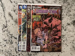 4 Swamp Thing DC New 52 Comic Books # 5 6 7 8 NM 1st Prints Batman 73 J801 