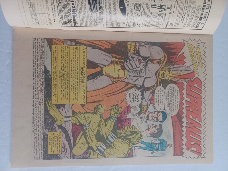 Nick Fury, Agent of SHIELD #8 - 1969 - (-VF)