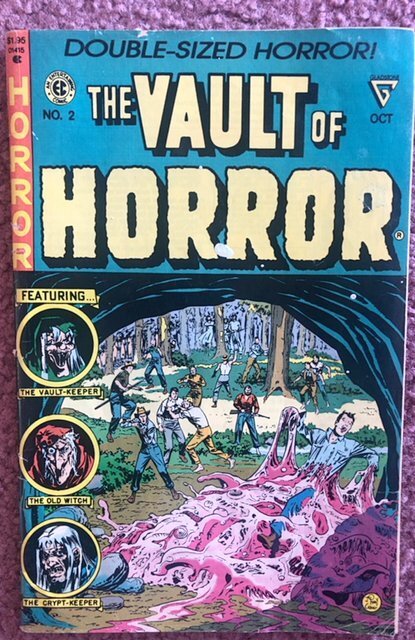 Vault of Horror #2 (1990)signed Jack Davis,