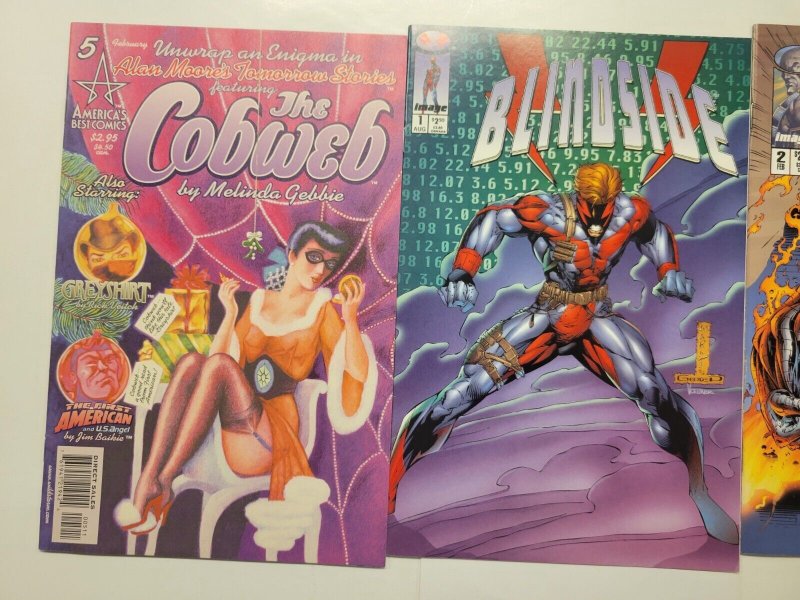 3 Image America's Best Comics #1 Blindside #2 Stryker #5 The Cobweb 63 TJ10