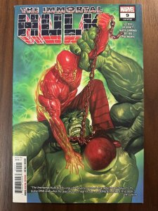 Immortal Hulk #9A VF+ 1st app. of Third Red Hulk (Marvel 2019)