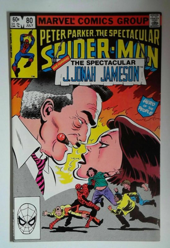 The Spectacular Spider-Man #80 (1983) Marvel 9.2 NM- Comic Book