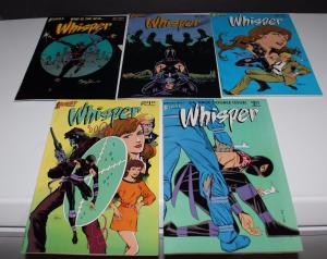 Mixed Lot 14 FIRST Comics WHISPER '83#1-2,'85#1,'86#1-6,'87#7-10,'88#11(SRU127)