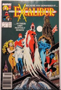 Excalibur #1 Newsstand Edition (1988)