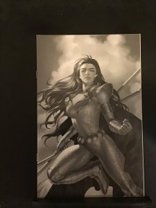 Red Sonja: The Superpowers #5 Yoon Virgin FOC  B&W Cvr 1:7 Ratio