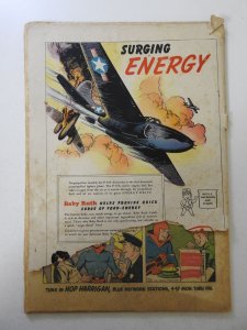 Batman #32 (1945) PR cover detached, 4 in cumulative spine split, moisture stain