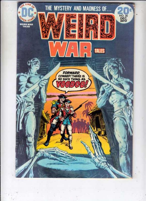 Weird War Tales #20 (Dec-73) VF- High-Grade 