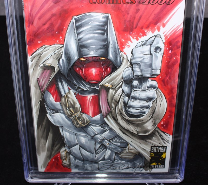 Detective Comics #1000 CGC (9.8) Signed & Sketched by Shelby Robertson - 2019
