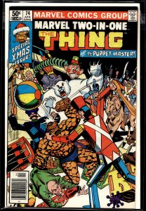Marvel Two-in-One #74 (1981) Puppet Master