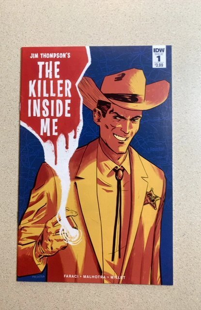 Jim Thompson's The Killer Inside Me #1 (2016) Vic Malhotra Cover