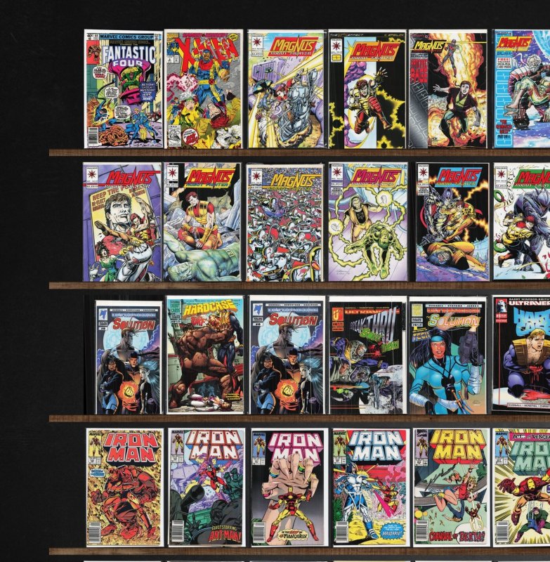 Huge Lot 150+ Comics with Magnus Robot Fighter, Turok, Dinosaur Hunter & More!