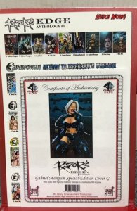 Razors, edge, Gabrielle, Mangum, special edition, cover G