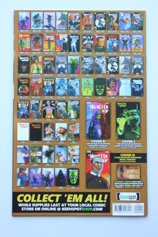 The Monster and the Wolf #1 A42 Foil (2025) Mark Spears  NM