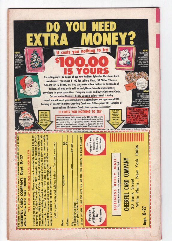 UNCLE SCROOGE #88 - 2.5 - OW-W  - Barks  - Disney