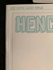 HENCHGIRL #1 NM NYCC BLANK SKETCH variant Scout Comics