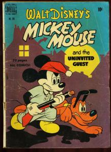 FOUR COLOR #286-MICKEY MOUSE-UNIVITED GUEST-PLUTO G