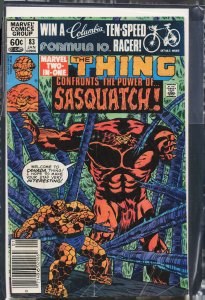 Marvel Two-in-One #83 (1982) Sasquatch
