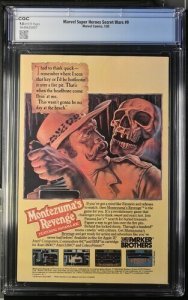 Marvel Super Heroes Secret Wars #9 1985 CGC 9.8 White Pages 007