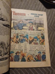 Roy Rogers' Trigger #8 (Dell 1953) Golden Age Western Hero Horse Comics