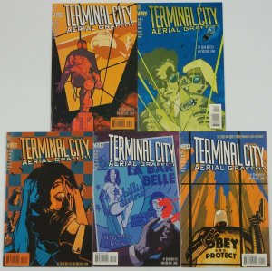 Terminal City: Aerial Graffiti #1-5 VF/NM complete series DEAN MOTTER vertigo