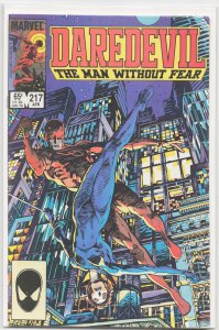 Daredevil #217 (1985) Daredevil