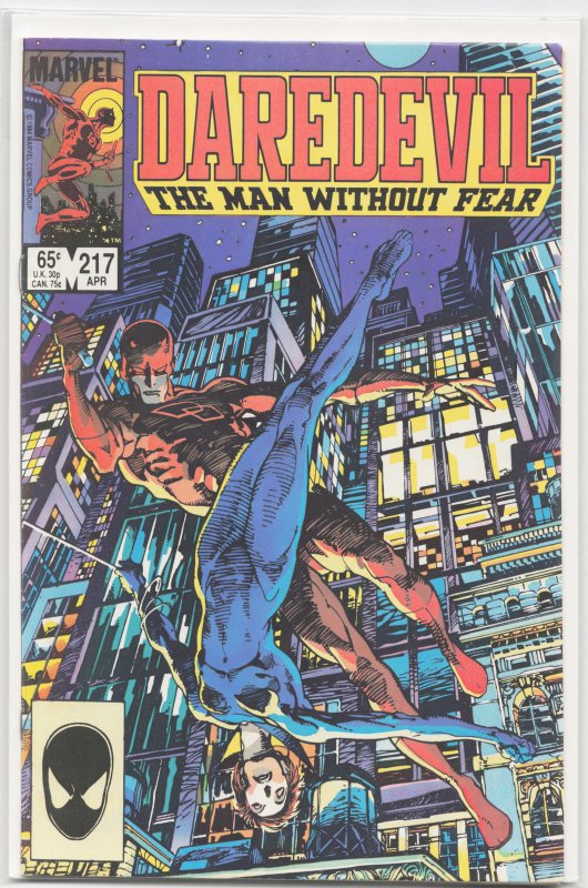 Daredevil #217 (1985) Daredevil